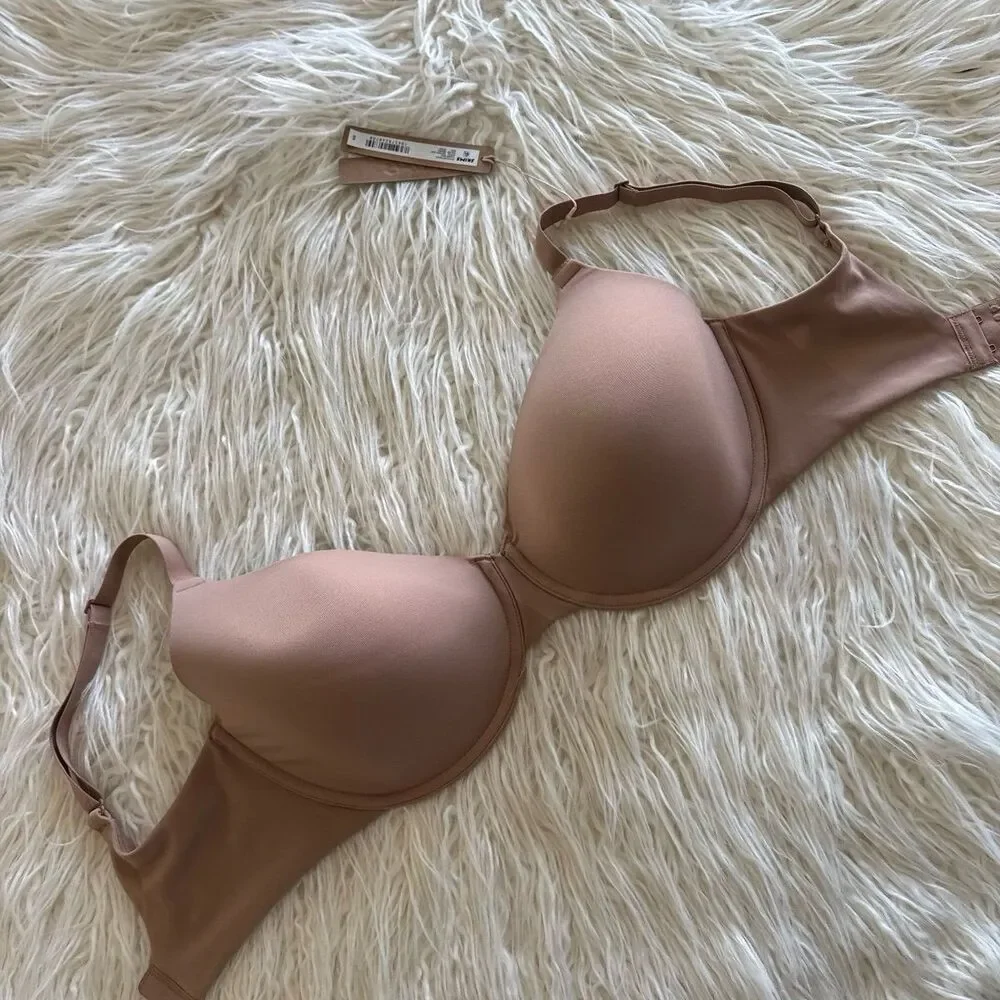 Skims Fits Everybody T-shirt Bra Sienna Size 34DDD - Picture 2 of 8